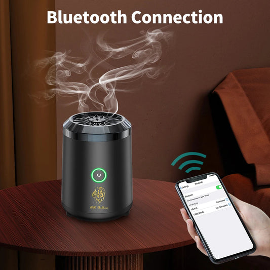 Enceinte Bluetooth Bukhoor OUD - Brûleur d'Encens Diffuseur Aromatique